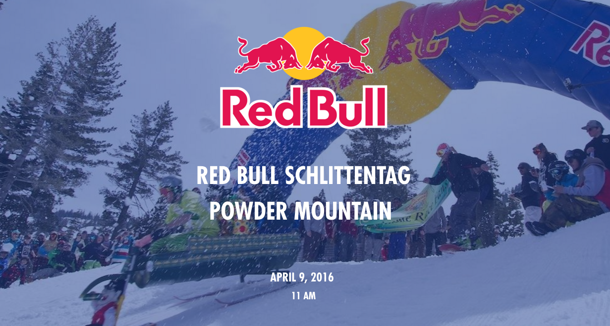 Red Bull Schlittentag